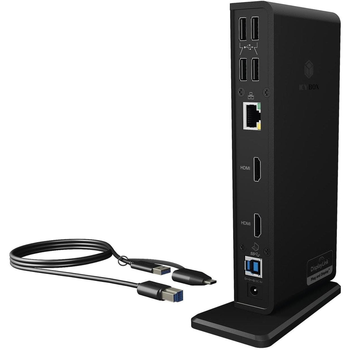 ICY BOX USB-C Docking Station 11-in-1 (IB-DK2251AC)