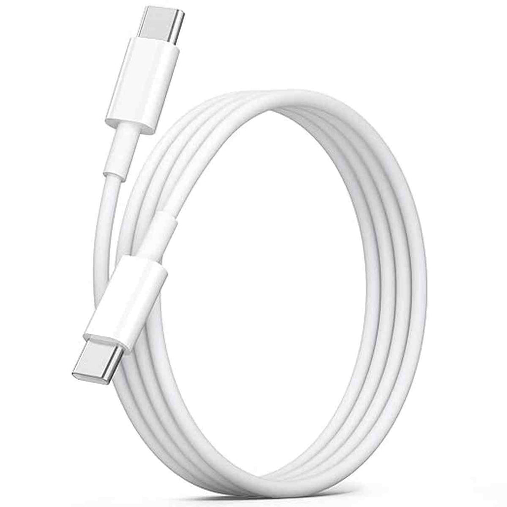 USB-C auf USB-C Kabel 1m | 60W Schnellladen | Weiß