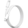 USB-C auf USB-C Kabel 1m | 60W Schnellladen | Weiß