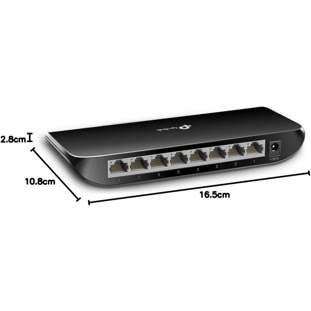 TP-Link TL-SG1008D 8-Port-Gigabit-Desktop-Switch