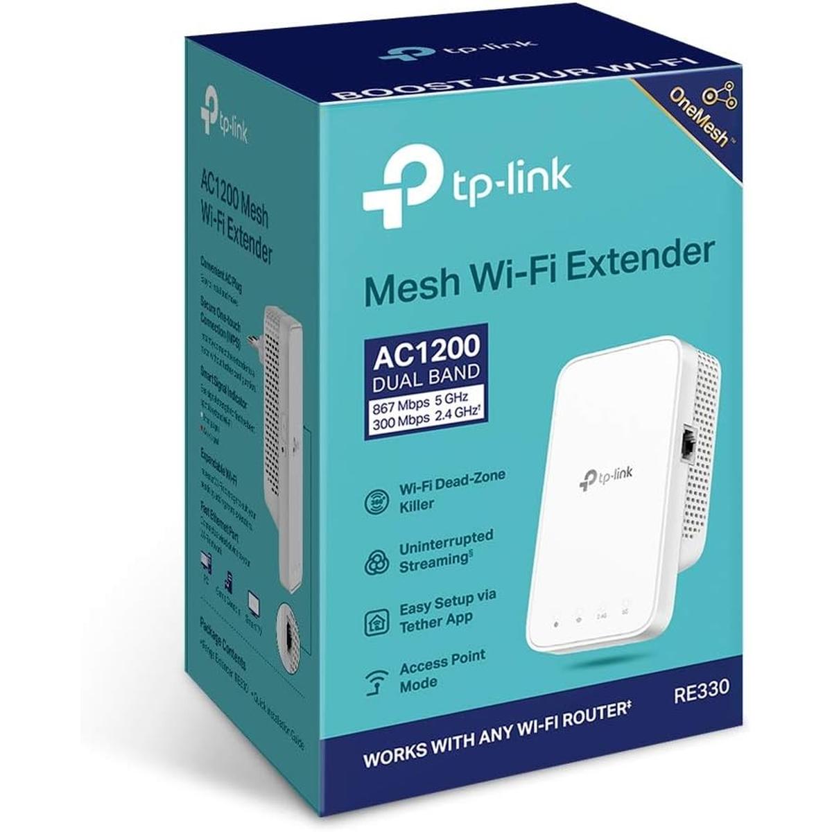 TP-Link RE335 AC1200 Mesh WLAN Repeater