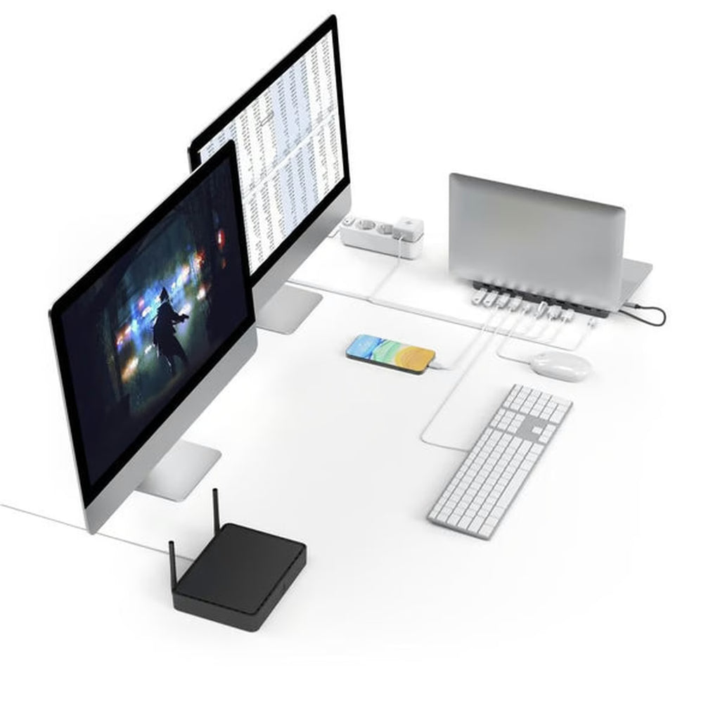 HAMA USB-C-Docking-Station, 10 Ports (00200100)