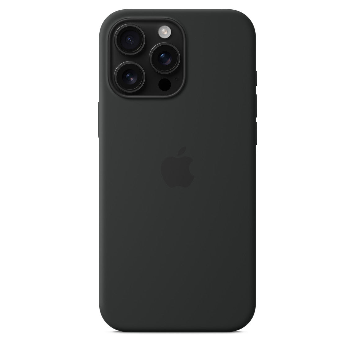iPhone 16 Pro Max Silikon Case mit MagSafe − Schwar